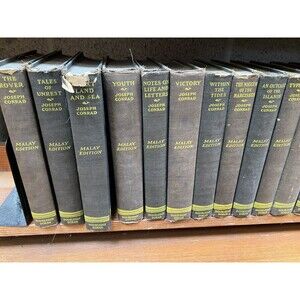 Joseph Conrad Works, 19 (?)Vol, Malay Edition 1928